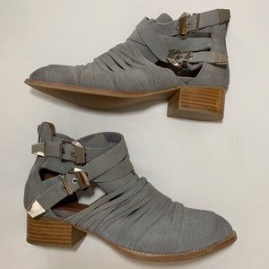 Jeffrey Campbell Gray Suede Shoes